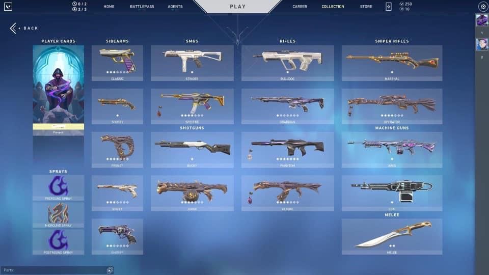 VALORANT ACCOUNT 3 PREMIUM BUNDLES 150