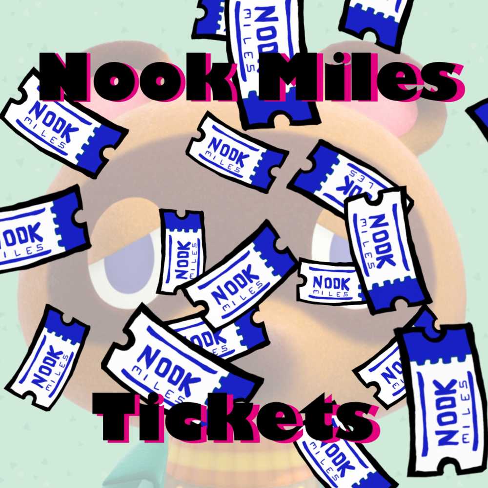 ACNH 400 Nook Miles Tickets!